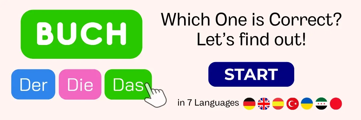 German Article Quiz German Article Quiz